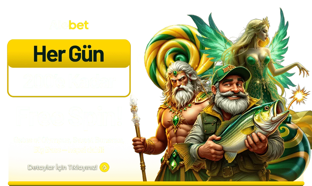 HER GÜN 200’E KADAR FREE SPIN