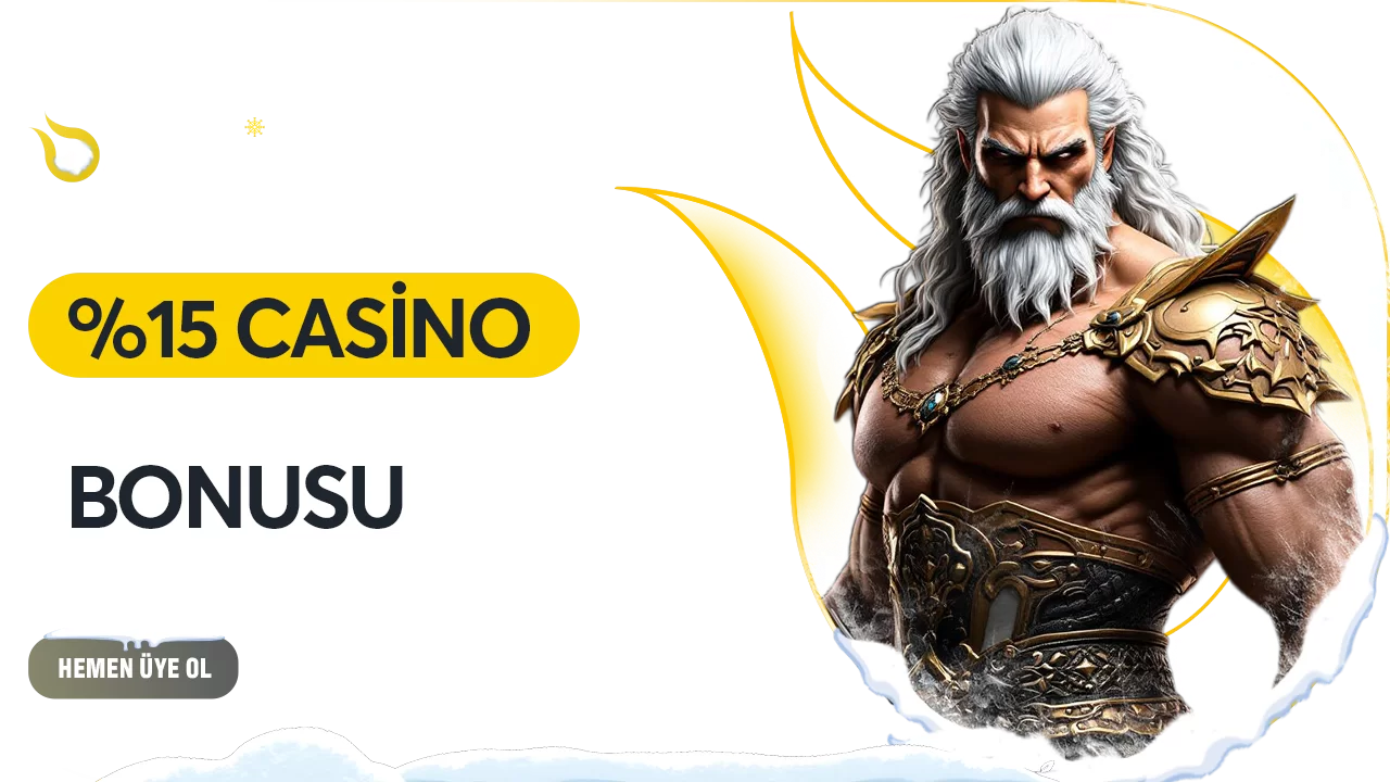 %15 CANLI&SLOT CASİNO YATIRIM BONUSU