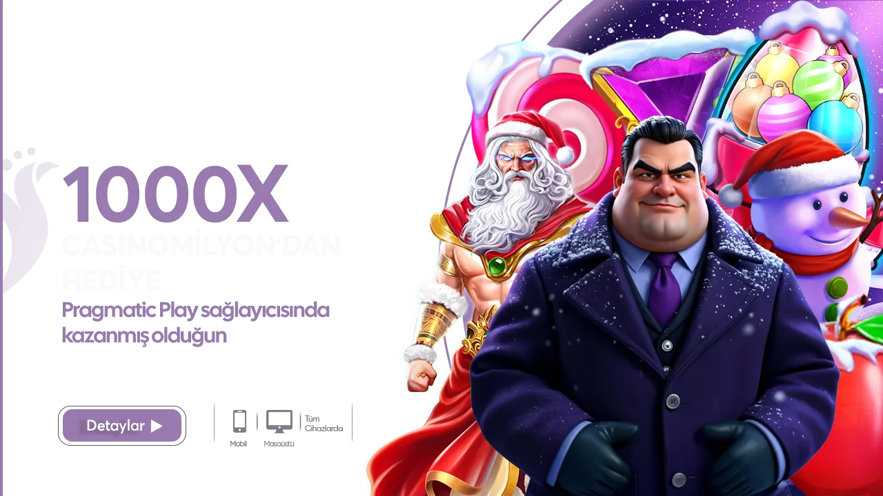 5000X KAZAN 1000X CASİNOMİLYON'DAN HEDİYE !